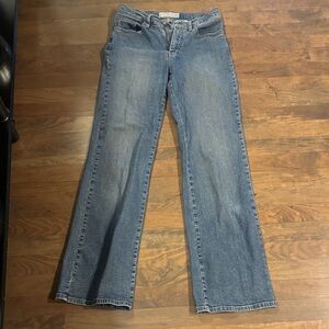 Christopher Blue Flare Jeans in Classic Denim